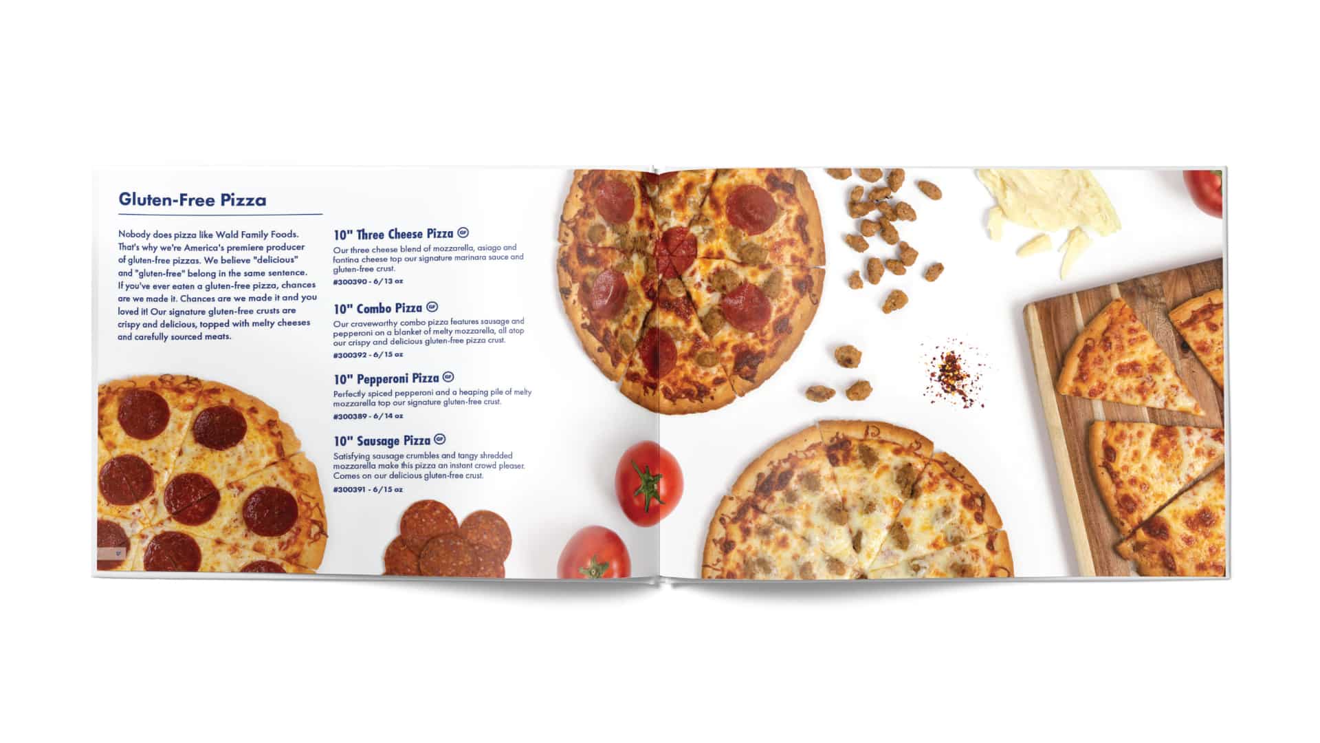 Wald Family Foods business card